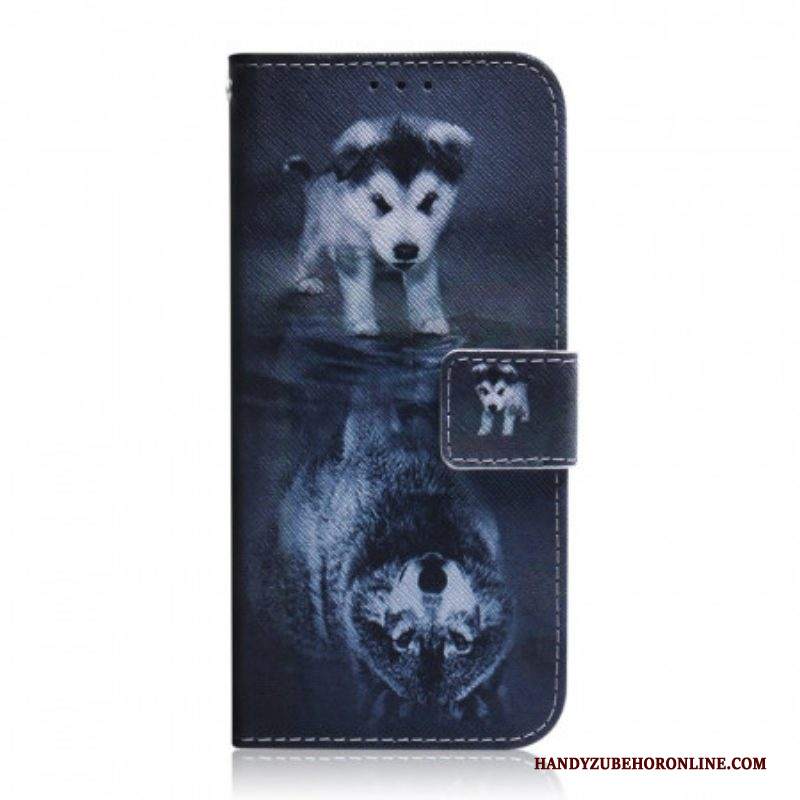 Folio Cover Samsung Galaxy S22 Ultra 5G Ernesto Il Lupo